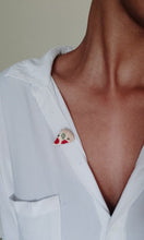 Load image into Gallery viewer, Pizza brooch/necklace