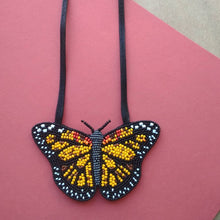 Load image into Gallery viewer, Monarch Butterfly Necklace