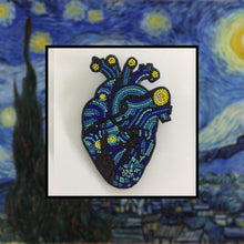 Load image into Gallery viewer, Starry Night Brooch/Necklace
